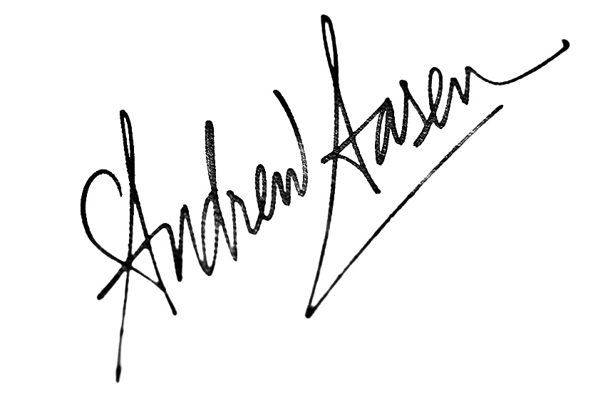 Andrew Aasen signature